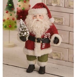 Bethany Lowe Vintage Posable Santa Claus 10" Christmas New